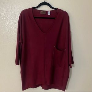 KERISMA Raven Red Wine Sweater